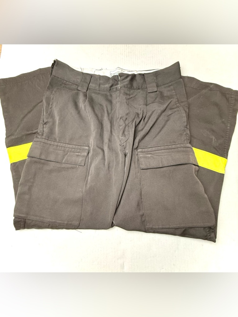 Vintage Alfredo Grassi Italian National Fire Fighters Corp Pants Reinforced Knee